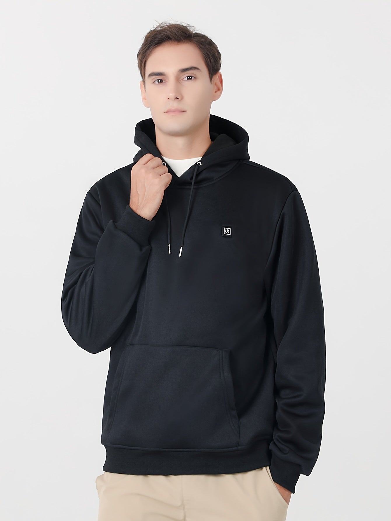 Heated Hoodie with 7 Heating Zones