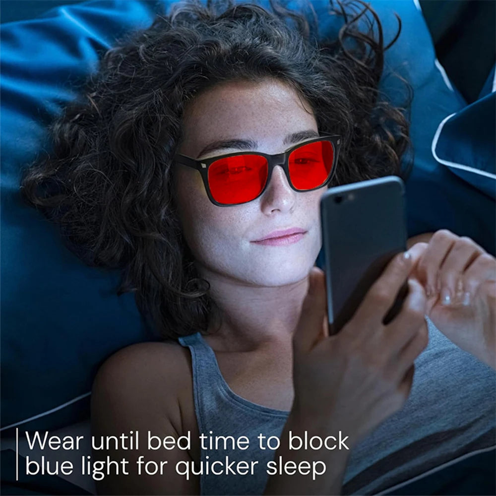 Anti Blue Light Red-Tint Glasses