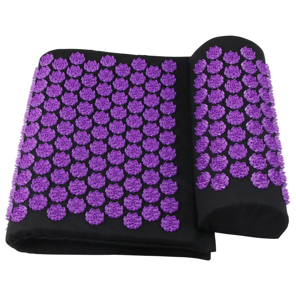 Acupressure Yoga Mat & Pillow Set