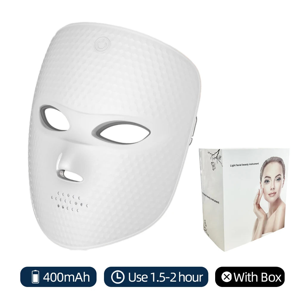 7-Color LED Light Therapy Mask