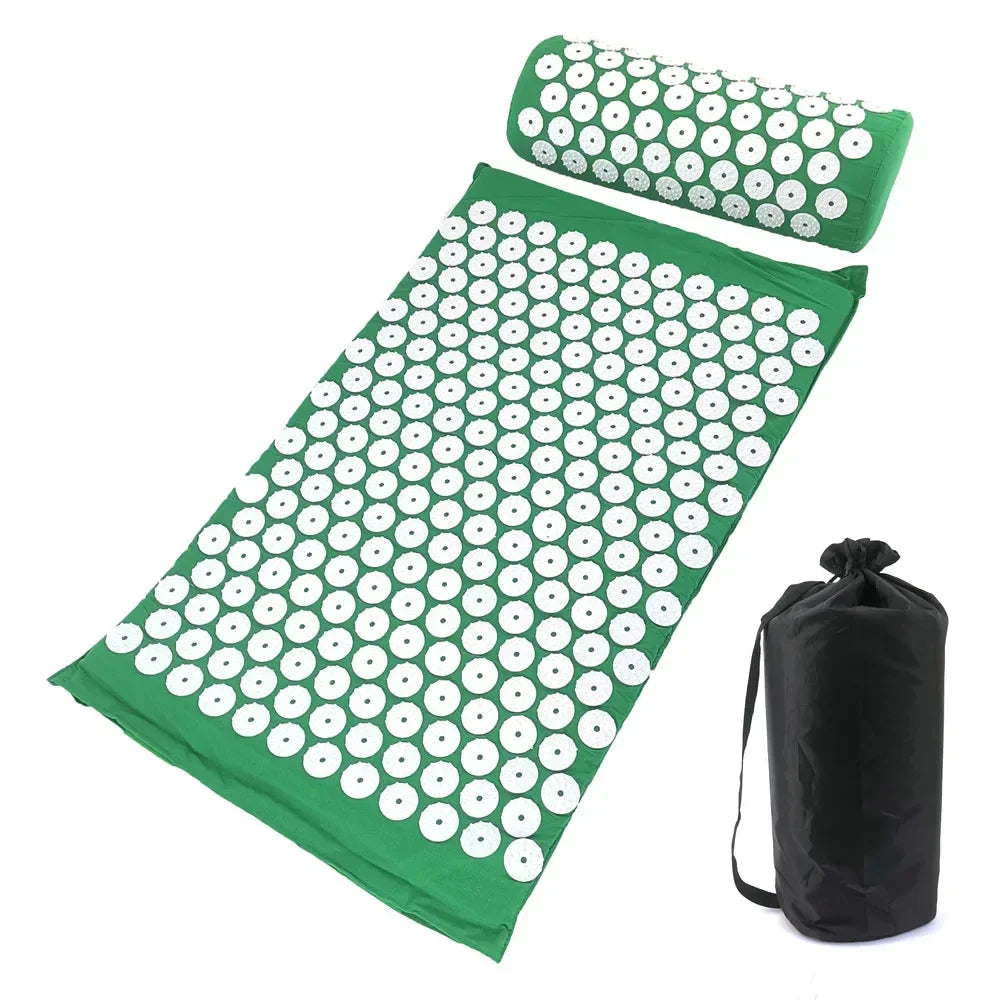 Acupressure Massage Mat & Pillow Set
