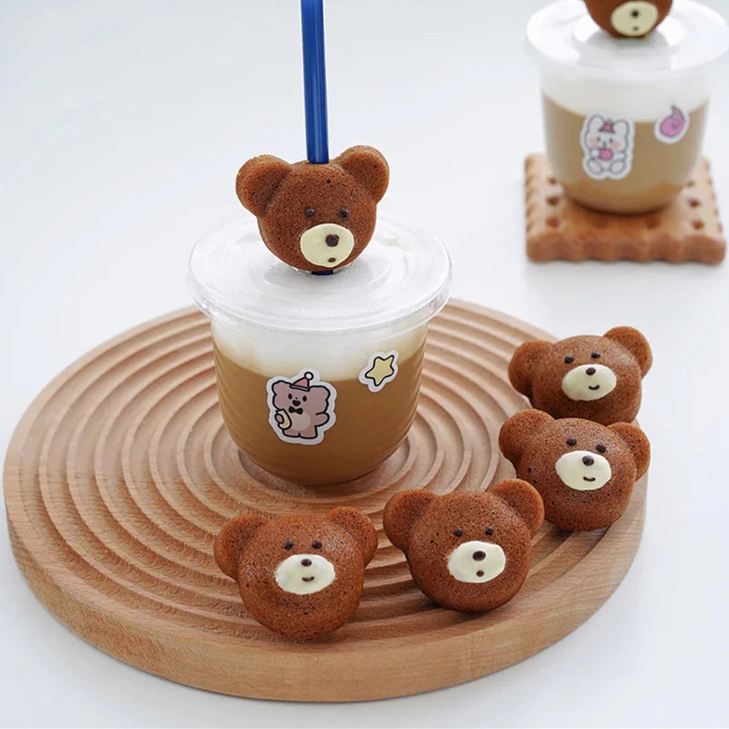 6 Even Bear Mold Baking