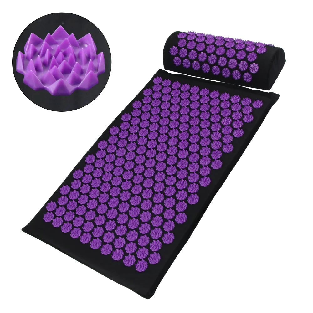 Acupressure Yoga Mat & Pillow Set