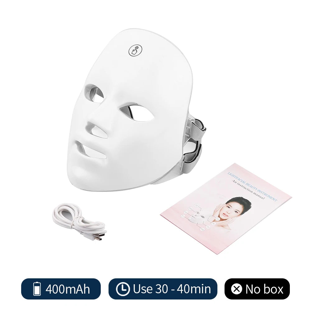 7-Color LED Facial Mask