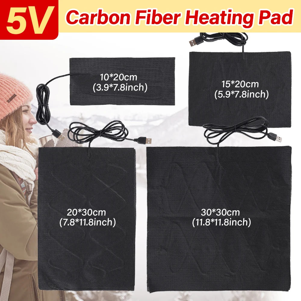 USB Carbon Fiber Heating Pad