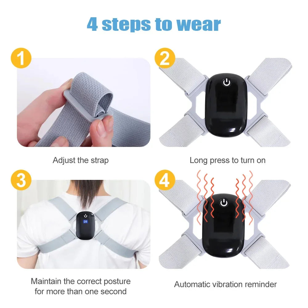 Smart Sensor Posture Corrector Belt