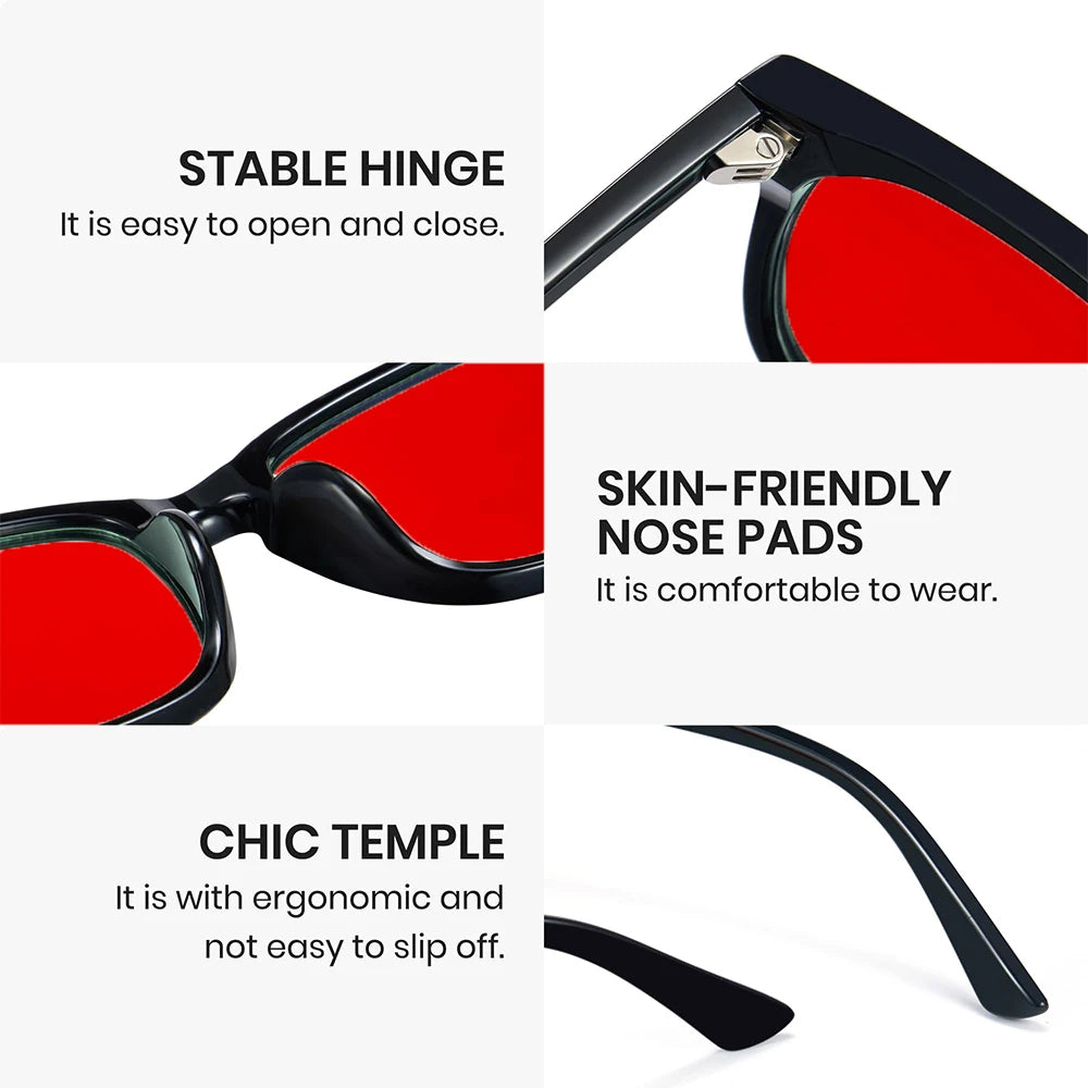 Anti Blue Light Red-Tint Glasses
