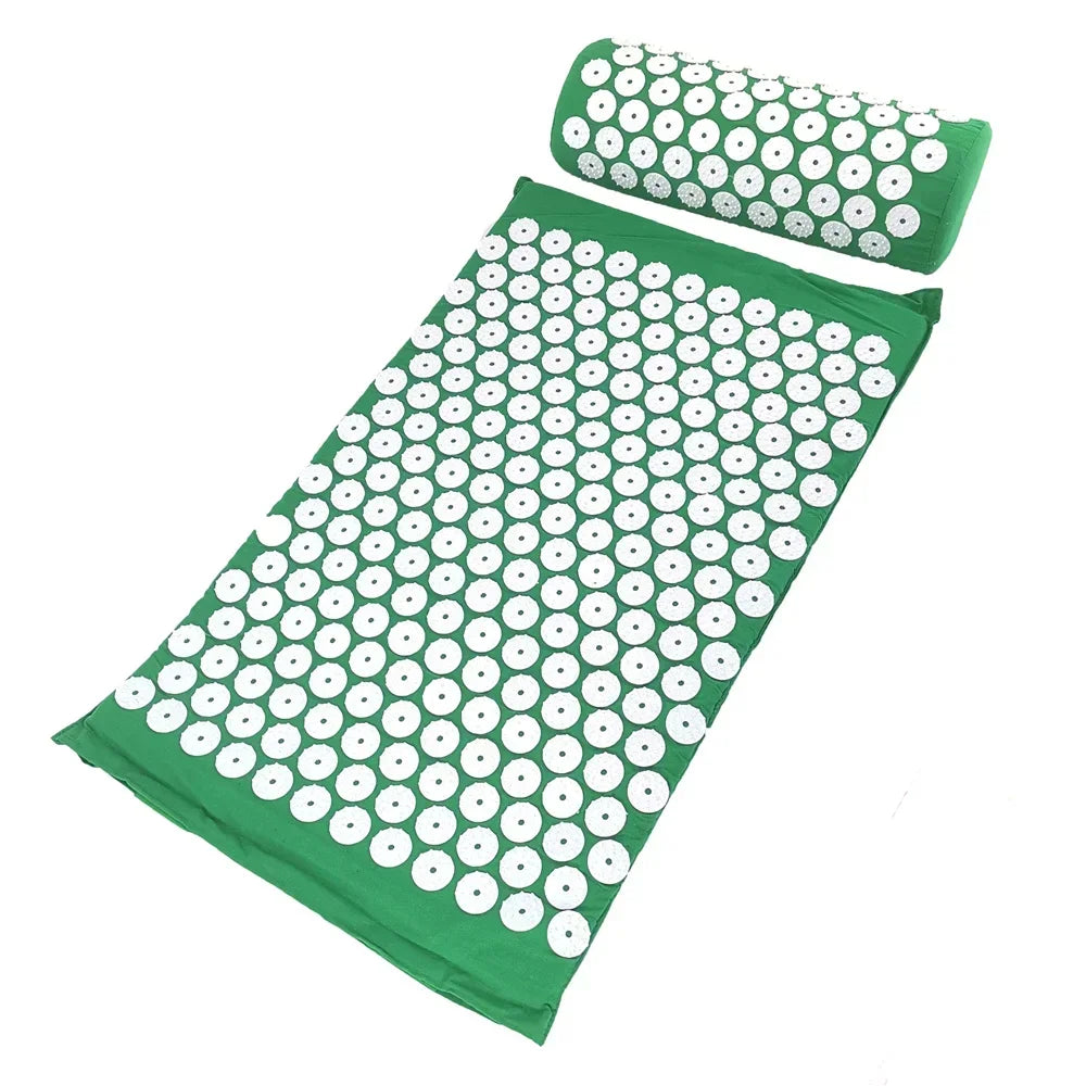 Acupressure Massage Mat & Pillow Set