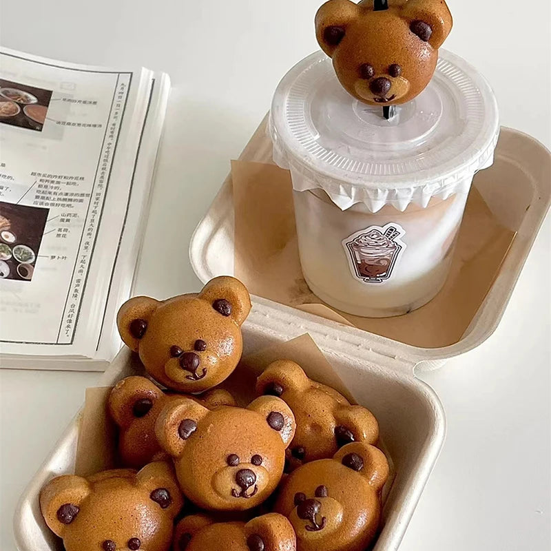 6 Even Bear Mold Baking