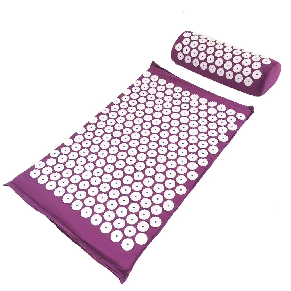 Acupressure Massage Mat & Pillow Set