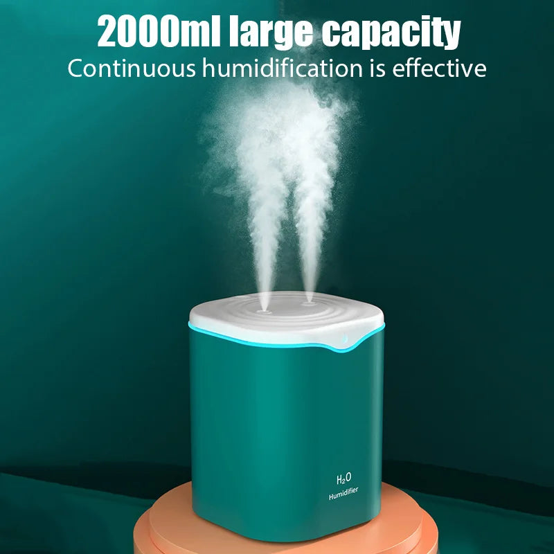 2000ML USB Cool-Mist Humidifier