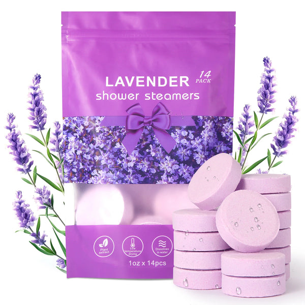 Lavender Shower Bomb Tablets