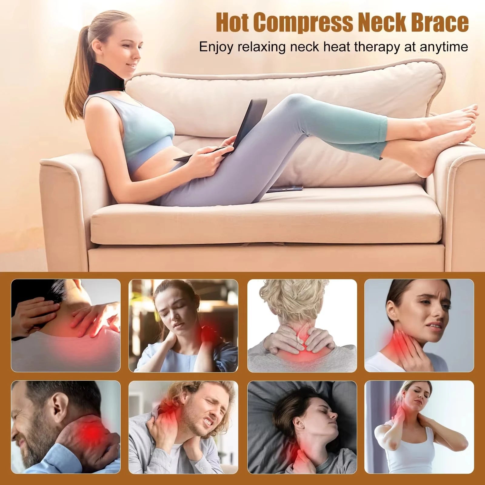 USB Electric Heated Neck Wrap