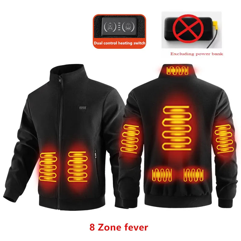 Fleece Heating Warm Jacket