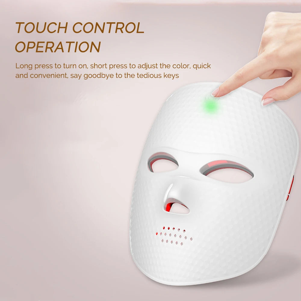 7-Color LED Light Therapy Mask